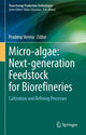 Book cover of: Micro-algae: Next-generation Feedstock for Biorefineries. By: Pradeep Verma