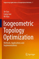 Book cover of: Isogeometric Topology Optimization. By: Jie Gao