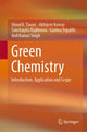 Book cover of: Green Chemistry. By: Vinod K. Tiwari