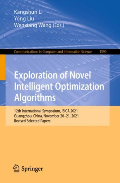 Book cover of: Exploration of Novel Intelligent Optimization Algorithms. By: Kangshun Li