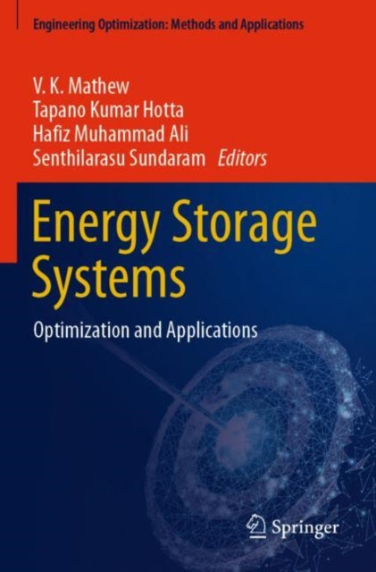 Book cover of: Energy Storage Systems. By: V. K. Mathew