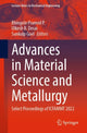 Book cover of: Advances in Material Science and Metallurgy. By: Bhingole Pramod P.