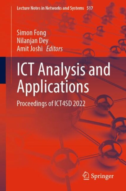 Book cover of: ICT Analysis and Applications. By: Simon Fong