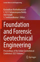 Book cover of: Foundation and Forensic Geotechnical Engineering. By: Kasinathan Muthukkumaran