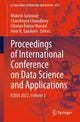 Book cover of: Proceedings of International Conference on Data Science and Applications. By: Mukesh Saraswat