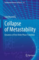 Book cover of: Collapse of Metastability. By: Seiji Miyashita