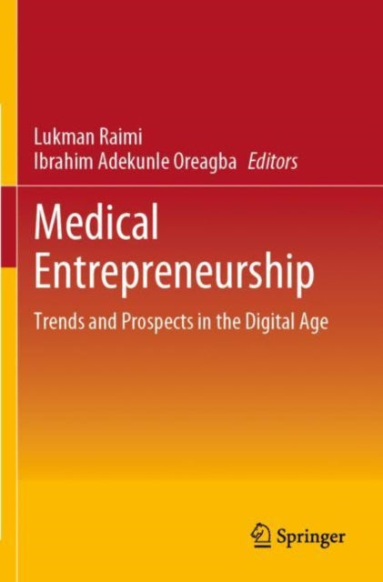 Book cover of: Medical Entrepreneurship. By: Lukman Raimi