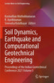 Book cover of: Soil Dynamics, Earthquake and Computational Geotechnical Engineering. By: Kasinathan Muthukkumaran