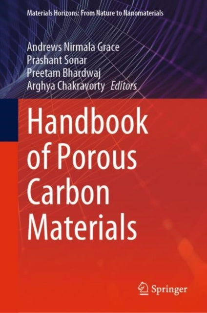 Book cover of: Handbook of Porous Carbon Materials. By: Andrews Nirmala Grace