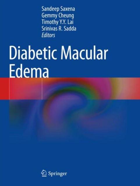 Book cover of: Diabetic Macular Edema. By: Sandeep Saxena