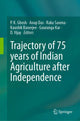 Book cover of: Trajectory of 75 years of Indian Agriculture after Independence. By: Ghosh, P. K.