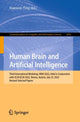 Book cover of: Human Brain and Artificial Intelligence. By: Xiaomin Ying