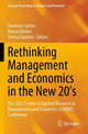 Book cover of: Rethinking Management and Economics in the New 20’s. By: Eleonora Santos