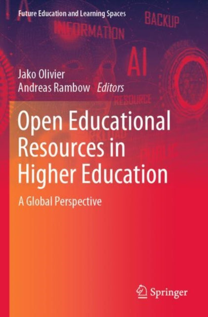 Book cover of: Open Educational Resources in Higher Education. By: Jako Olivier