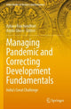 Book cover of: Managing Pandemic and Correcting Development Fundamentals. By: Ajitava Raychaudhuri