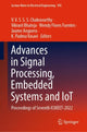 Book cover of: Advances in Signal Processing, Embedded Systems and IoT. By: V. V. S. S. S. Chakravarthy