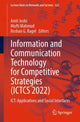Book cover of: Information and Communication Technology for Competitive Strategies (ICTCS 2022). By: Amit Joshi