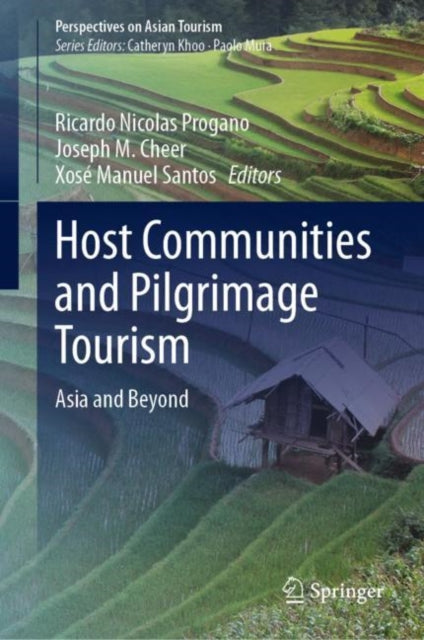 Book cover of: Host Communities and Pilgrimage Tourism. By: Ricardo Nicolas Progano
