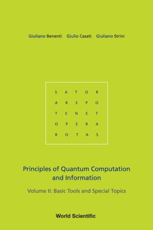 Principles Of Quantum Computation And Information - Volume Ii: Basic Tools And Special Topics