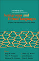 Book cover of: Semigroups And Formal Languages - Proceedings Of The International Conference. By: International Conference on Semigroups and Formal Languages (2005 Lisbon)