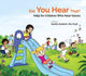 Book cover of: Did You Hear That?: Help For Children Who Hear Voices. By: Seetha Subbiah