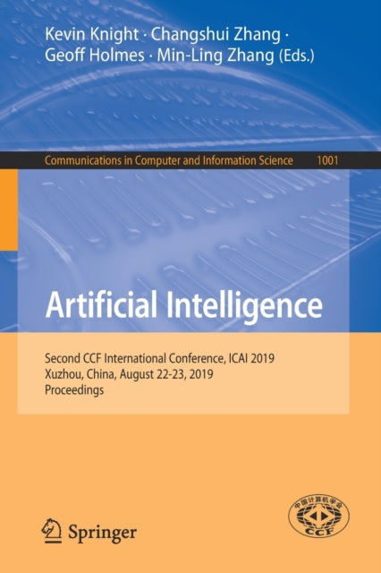Book cover of: Artificial Intelligence. By: Kevin Knight