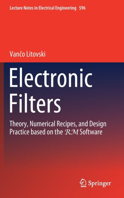 Book cover of: Electronic Filters. By: Vančo Litovski