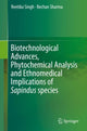 Book cover of: Biotechnological Advances, Phytochemical Analysis and Ethnomedical Implications of Sapindus species. By: Reetika Singh