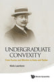 Book cover of: Undergraduate Convexity: From Fourier And Motzkin To Kuhn And Tucker. By: Niels Lauritzen
