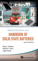 Book cover of: Handbook Of Solid State Batteries. By: Nancy Johnston Dudney