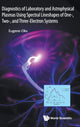 Book cover of: Diagnostics Of Laboratory And Astrophysical Plasmas Using Spectral Lineshapes Of One-, Two-, And Three-electron Systems. By: Eugene Oks