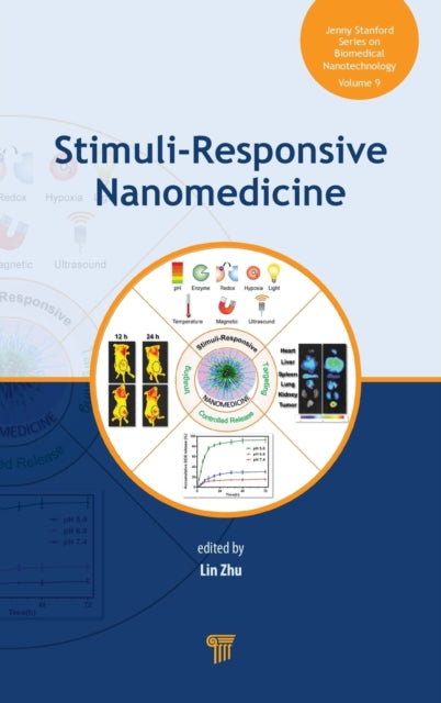 Book cover of: Stimuli-Responsive Nanomedicine. By: Lin Zhu
