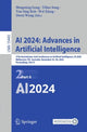 Book cover of: AI 2024: Advances in Artificial Intelligence. By: Mingming Gong