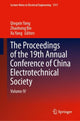 Book cover of: Proceedings of the 19th Annual Conference of China Electrotechnical Society. By: Qingxin Yang