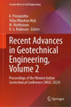 Book cover of: Recent Advances in Geotechnical Engineering, Volume 2
