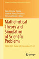 Book cover of: Mathematical Theory and Simulation of Scientific Problems. By: Rajesh Kumar Sharma