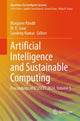 Book cover of: Artificial Intelligence and Sustainable Computing. By: Manjaree Pandit