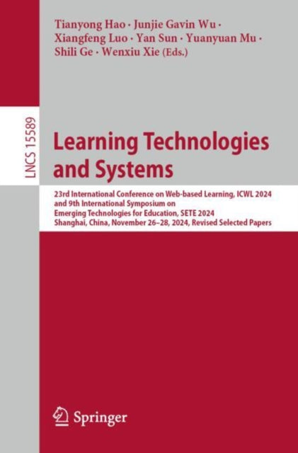 Book cover of: Learning Technologies and Systems