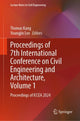Book cover of: Proceedings of 7th International Conference on Civil Engineering and Architecture, Volume 1