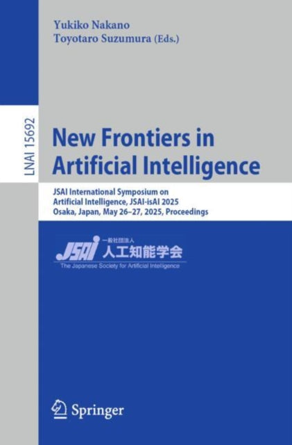 Book cover of: New Frontiers in Artificial Intelligence