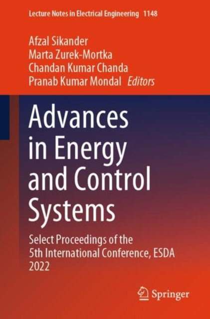 Book cover of: Advances in Energy and Control Systems. By: Afzal Sikander