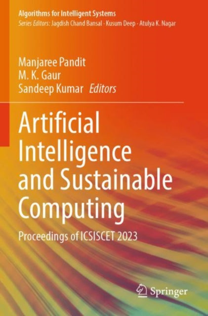 Book cover of: Artificial Intelligence and Sustainable Computing