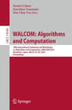 Book cover of: WALCOM: Algorithms and Computation. By: Ryuhei Uehara