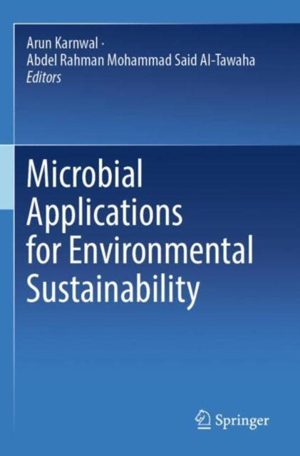 Book cover of: Microbial Applications for Environmental Sustainability