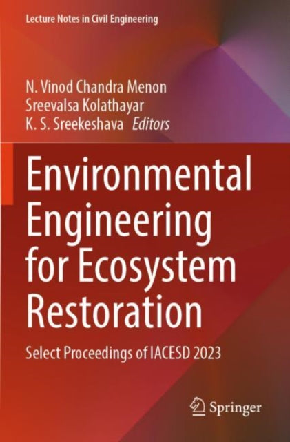 Book cover of: Environmental Engineering for Ecosystem Restoration