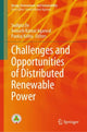 Book cover of: Challenges and Opportunities of Distributed Renewable Power