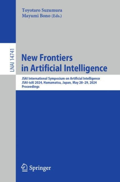 Book cover of: New Frontiers in Artificial Intelligence. By: Suzumura Toyotaro