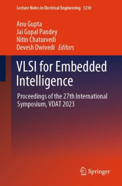 Book cover of: VLSI for Embedded Intelligence. By: Anu Gupta