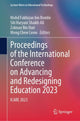 Book cover of: Proceedings of the International Conference on Advancing and Redesigning Education 2023. By: Mohd Fakhizan bin Romlie