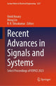 Book cover of: Recent Advances in Signals and Systems. By: Omid Ansary